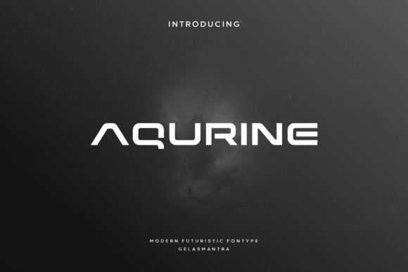 Aqurine: A Modern Display Font for Editorial Elegance