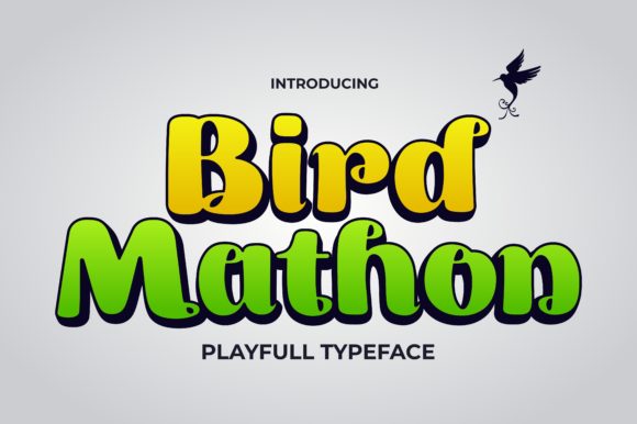 Birdmathon: A Bold Display Font That Elevates Your Brand