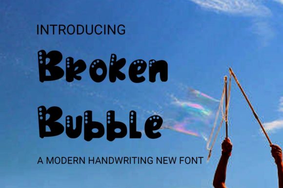Broken Bubble: How a Playful Display Font Boosted Our Campaign's Visual Impact