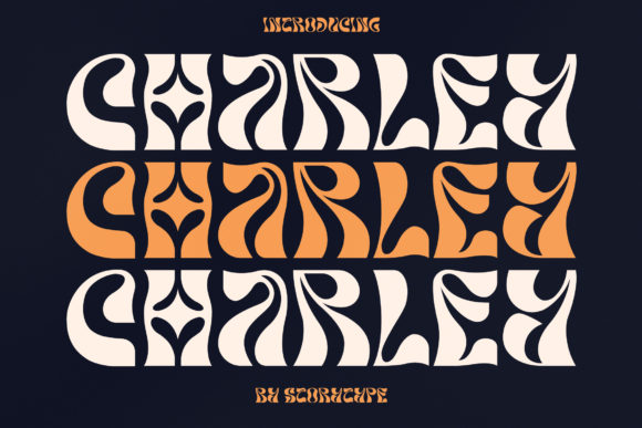 Charley: A Wavy Display Font That Brings Personality to Branding