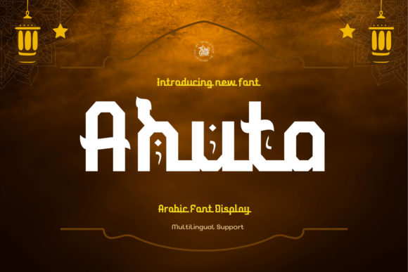 Exploring Ahuta: A Vintage-Inspired Arabic Display Font for Modern Branding