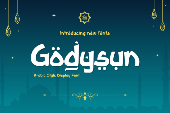 Godysun: A Stylish Display Font for Islamic and Arabic Editorial Design