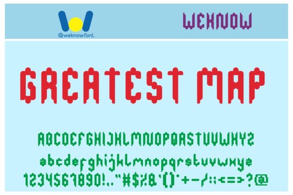 Greatest Map Font: A Stylish Choice for Small Business Branding