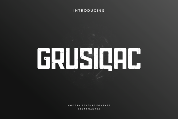 Grusiqac: A Sci-Fi Display Font That Elevates Editorial Design