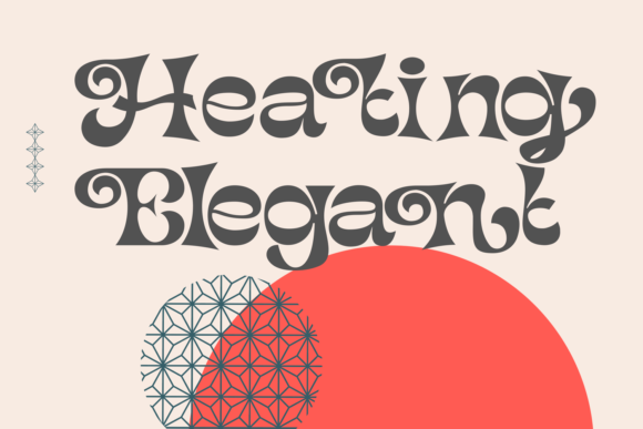 Heating Elegant Font: Bold Serif Style for Scroll-Stopping Marketing