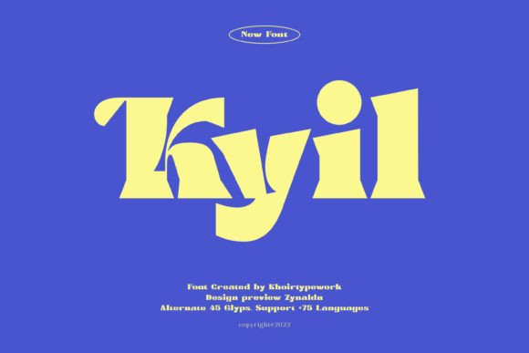 Kyil: A Display Font That Elevates Small Business Branding