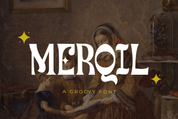 Merqil: A Retro Display Font That Brings Handmade Designs to Life
