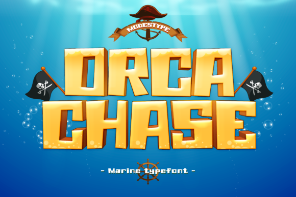 Orca Chase: How a Futuristic Display Font Upgraded My Small Business Branding