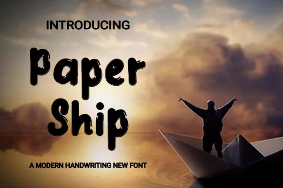 Paper Ship: A Charming Display Font for Modern Editorial Design