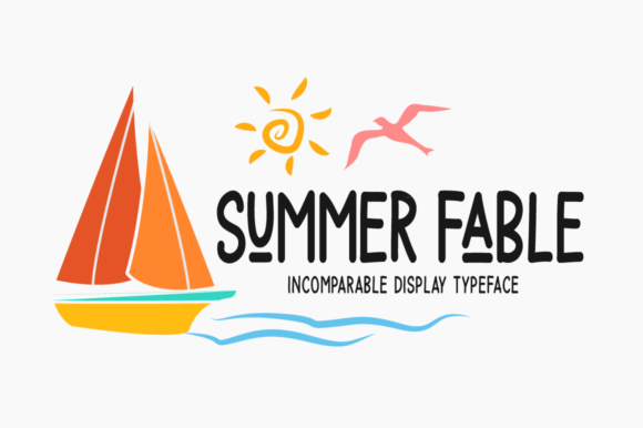 Summer Fable: A Fresh Display Font for Modern Web Design Projects
