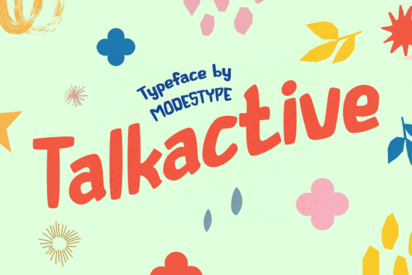Talkactive: A Display Font That Brings Personality to Branding