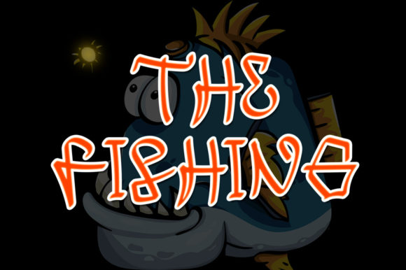 The Fishing: A Display Font That Elevates Small Business Branding