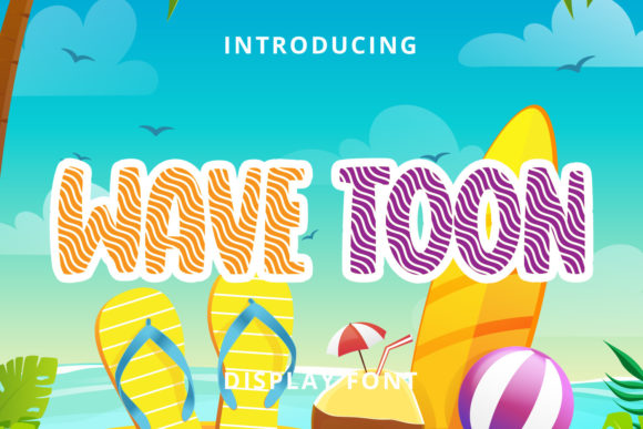 Wave Toon: A Playful Display Font That Builds Brand Personality